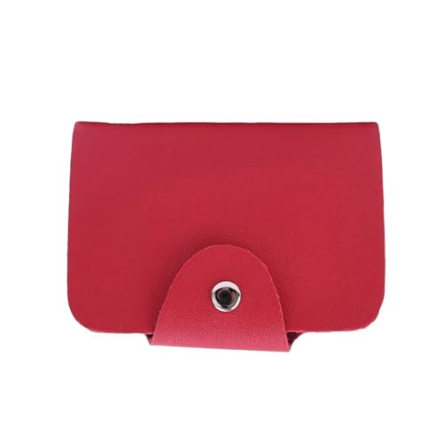 ERHTGUO 24 Bits Slots PU Leather Pocket Bag Men Women Large Capacity Credit Card Wallet Cute Anti-Theft Cards Holder Wallets(Style4) von ERHTGUO