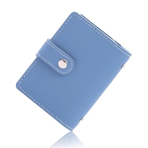 ERHTGUO 26 Card Slots Blocking PU Leather Women Credit Wallet Cute Cards Holder for Cardholder(Blue) von ERHTGUO