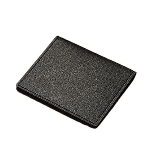 ERHTGUO 2Pcs Card Bag Slim and Compact Bank ID Case Driver's License Wallet Simple and Anti Demagnetization Holder(Black) von ERHTGUO