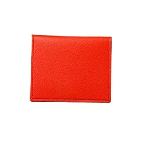 ERHTGUO 2Pcs Card Bag Slim and Compact Bank ID Case Driver's License Wallet Simple and Anti Demagnetization Holder(Red) von ERHTGUO