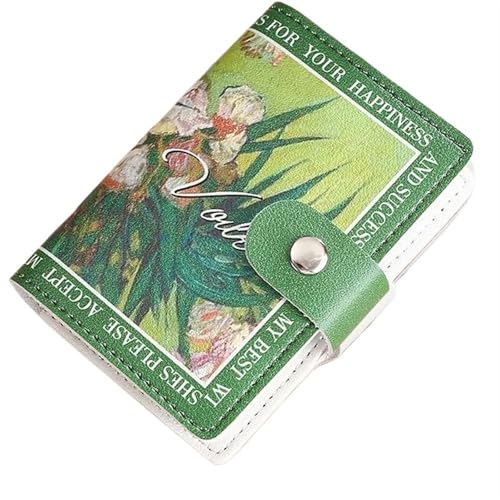 ERHTGUO 2pcs Floral Card Bag Multiple Cards Slots ID Bank Credit Covers for Women Large Capacity Holders(2) von ERHTGUO