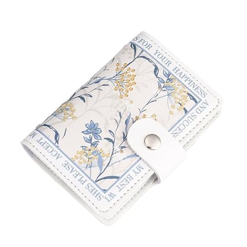 ERHTGUO 2pcs Floral Card Bag Multiple Cards Slots ID Bank Credit Covers for Women Large Capacity Holders(4) von ERHTGUO
