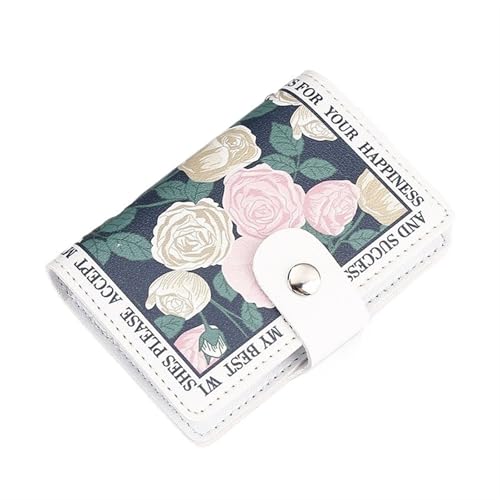 ERHTGUO 2pcs Floral Card Bag Multiple Cards Slots ID Bank Credit Covers for Women Large Capacity Holders(5) von ERHTGUO