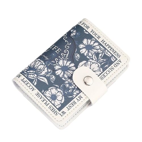 ERHTGUO 2pcs Floral Card Bag Multiple Cards Slots ID Bank Credit Covers for Women Large Capacity Holders(6) von ERHTGUO