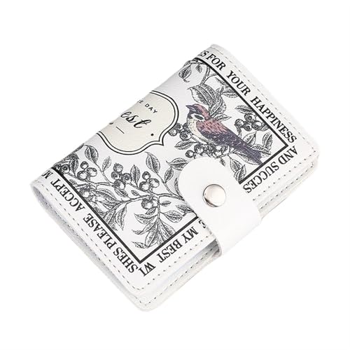 ERHTGUO 2pcs Floral Card Bag Multiple Cards Slots ID Bank Credit Covers for Women Large Capacity Holders(7) von ERHTGUO