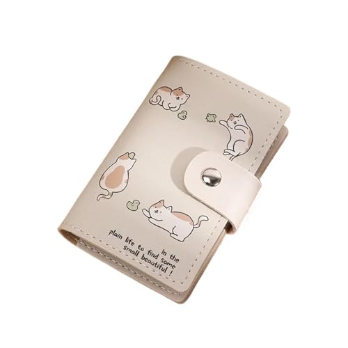 ERHTGUO 2pcs ID Cards Holders Anti Thief Cartton Cat Bank Credit Bus Cover Business Shield Card Holder Coin Pouch Wallets Bag Organizer(Cat) von ERHTGUO