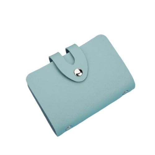 ERHTGUO Business Card Holder Wallet Women Black/pink/Blue/Green/red/Brown Bank/ID/Credit 24 Bits Case(Green) von ERHTGUO