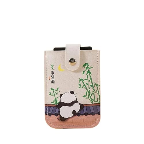 ERHTGUO Laminated Concealed Mini Card Wallet Pull-Out Type RFID Blocking ID Holder 6 Pockets PU Leather Business Case(2) von ERHTGUO