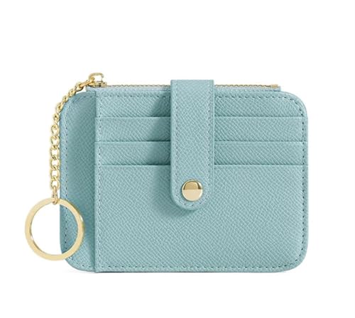 ERHTGUO Mini Student Keychain Wallet with Multiple Card Slots Minimalist and Creative Women's Holder(Blue) von ERHTGUO