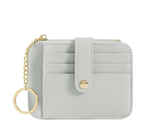 ERHTGUO Mini Student Keychain Wallet with Multiple Card Slots Minimalist and Creative Women's Holder(Grey) von ERHTGUO