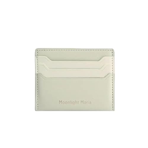 ERHTGUO Minimalist Card Bag Wallet Credit ID Holder Purse Ultra Thin Mini PU Leather Cover Pouch for Women(Green) von ERHTGUO