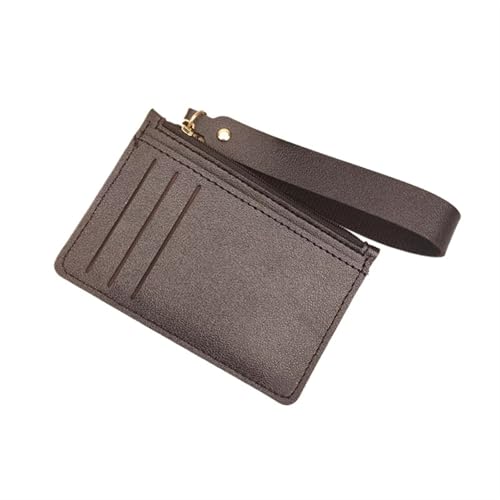 ERHTGUO Thin Cards Holder Wallet Organizer Women Men Business Card Holders Wallets Slim Bank Credit ID Cover Coin Pouch Case(Black) von ERHTGUO