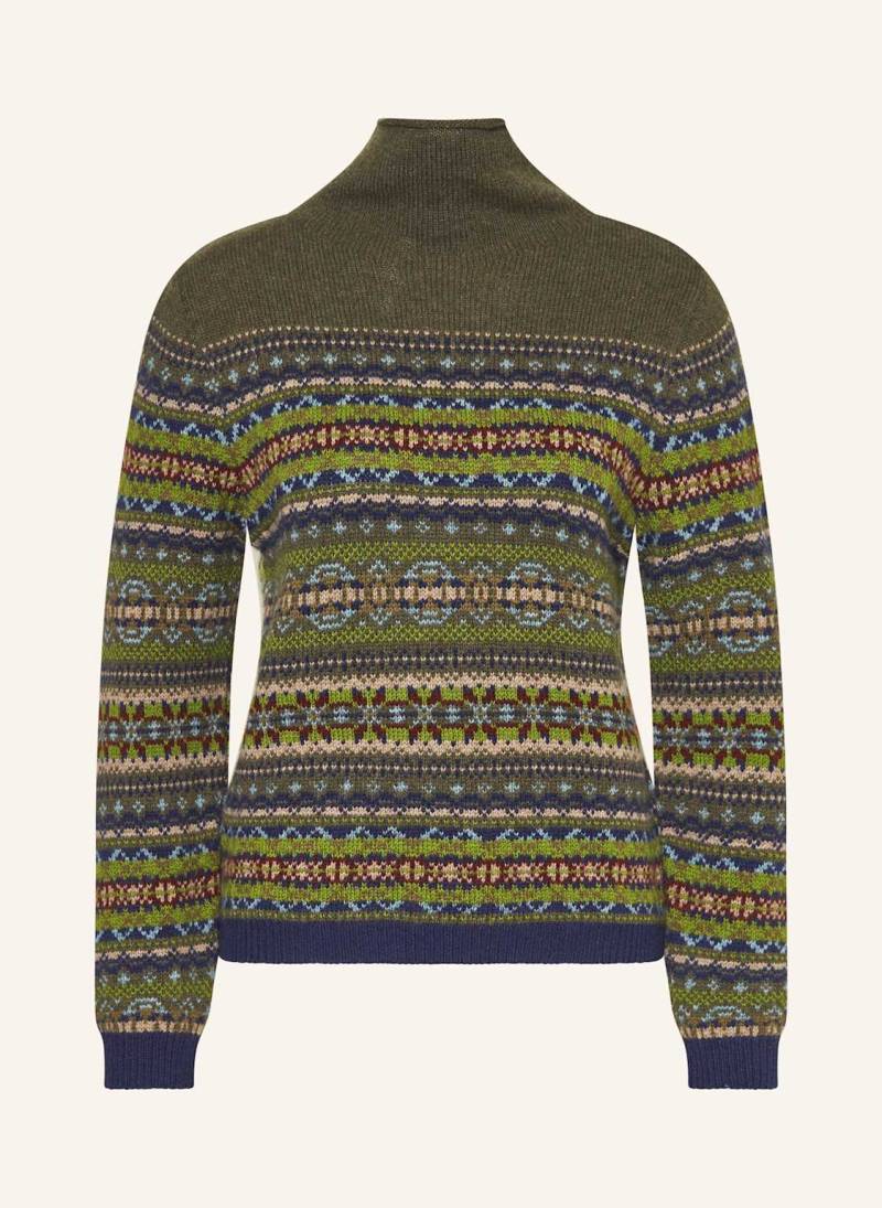 Eribé Pullover Kinross gruen von ERIBÉ