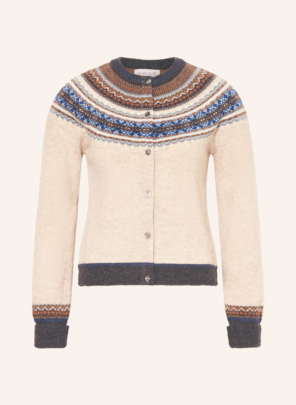 Eribé Strickjacke Alpine beige Eribé Strickjacke Alpine beige von ERIBÉ