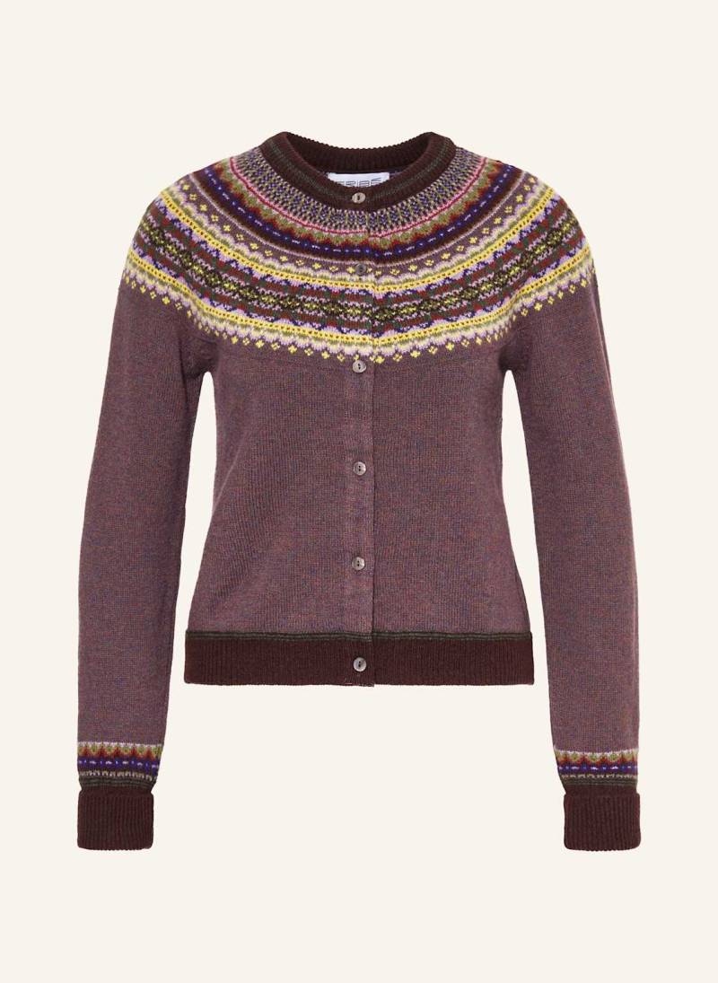 Eribé Strickjacke Alpine lila von ERIBÉ