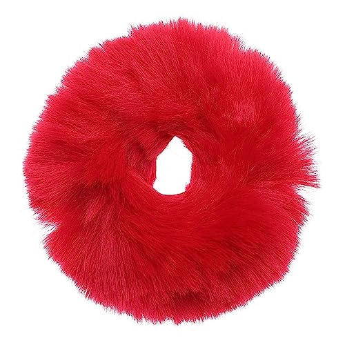 1 STÜCK Haargummis Haargummi Elastische Haarbänder Frauen Mädchen Pferdeschwanzhalter Haarschmuck (Color : Red) von ERICAT