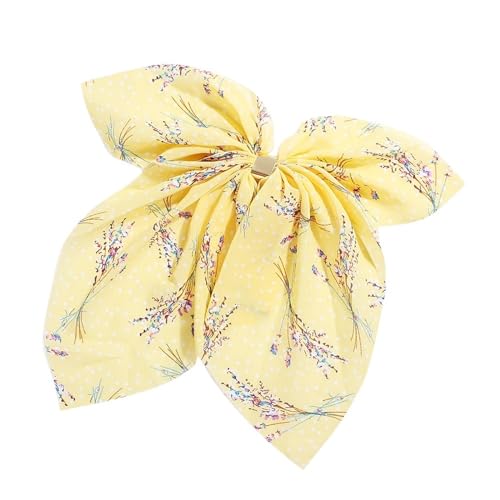 2 stücke Pferdeschwanz Schal Elastische Haar Seil for Frauen Haar Seil Mädchen Floral Turban Casual Headwear Band Haarbänder (Color : C5, Size : One Size) von ERICAT