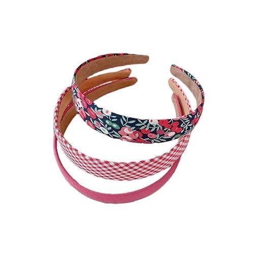 3 stücke Frauen Tuch Haar Bands Kopfschmuck Stirnband Mädchen Haarband Haar Hoop Weibliche Haar Zubehör Kopfbedeckungen (Color : C4) von ERICAT