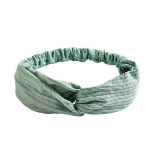 3 stücke Stirnband Kreuz Top Knoten Elastische Haarbänder Weiche Einfarbig Mädchen Haarband Haar Zubehör Twisted Knotted Headwrap (Color : 58) von ERICAT