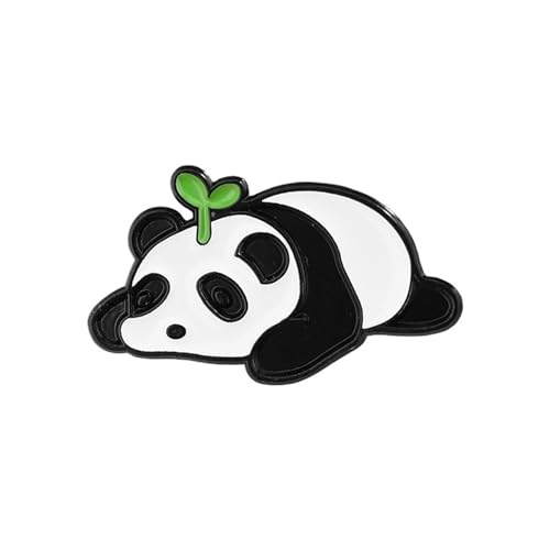 5 Arten von Panda-Broschen, die Panda-Anstecknadeln, Tierschmuck, Rucksack, Jacke, Hut, Abzeichen (Color : C2) von ERICAT