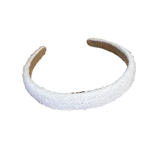 Bunte karierte Haarbänder for Frauen und Mädchen, elegantes Match, breites Stirnband, Haarreifen, Kopfschmuck, 2 Stück (Color : 1 21647) von ERICAT