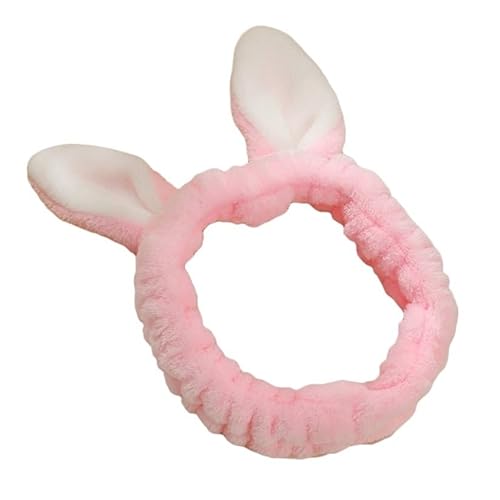 Cartoon Bär Ohr Stirnband Hase Ohr Form Haarband Frauen Make-up Stirnband weich (Color : Style N) von ERICAT