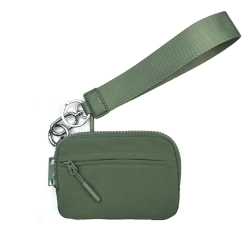 Commonlyto Wallet, The Wallet 2nd Gen, Wristlet Nylon Large Space with Zipper, Waterproof Material(Army Green) von ERICAT