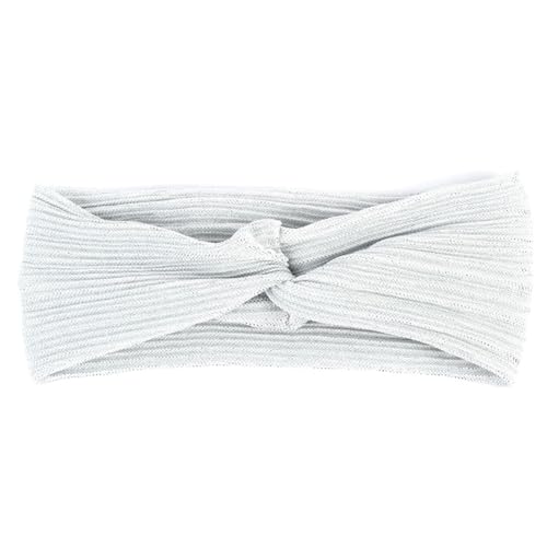 Damen Bronzing Color Gefaltetes Stirnband Atmungsaktive elastische Stirnbänder for Mädchen Mesh Haarband Zubehör (Color : White) von ERICAT