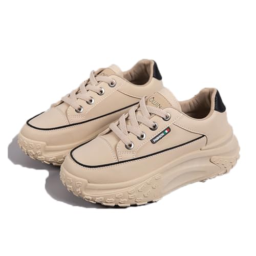 Damen Casual Sneakers Lightweight Student Running Shoes Thick Bottom Height Increasing Training Shoes Fashion Hundred Tyre Shoes Soft Bottom Cushioning Walking Shoes von ERICAT