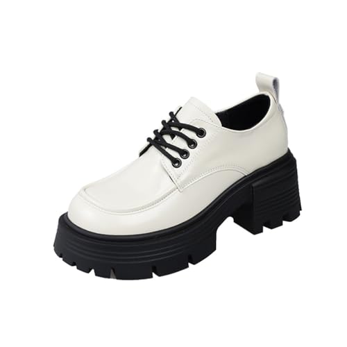 Damen Einfache Hochhackige Schuhe Weicher Boden Leichtes Retro Vielseitig Mode Atmungsaktiv Lefou Schuhe Britischer Stil Temperament Elegant Erhöhen Party Heels Damen Einfache Hochhackige Schuhe Weicher Boden Leichtes Retro Vielseitig Mode Atmungsaktiv Lefou Schuhe Britischer Stil Temperament Elegant Erhöhen Party Heels von ERICAT