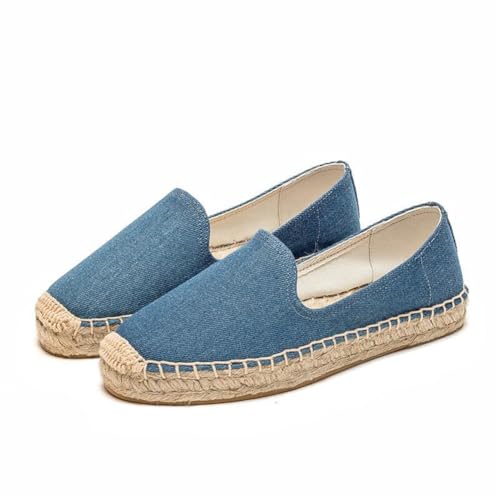 Damen Leinen Canvas Schuhe Chinesische Mode Loafers Outdoor Flache Reise Walking Schuhe Breite Kopf Große Größe Driving Schuhe Einfache Bequeme Freizeitschuhe Damen Leinen Canvas Schuhe Chinesische Mode Loafers Outdoor Flache Reise Walking Schuhe Breite Kopf Große Größe Driving Schuhe Einfache Bequeme Freizeitschuhe von ERICAT