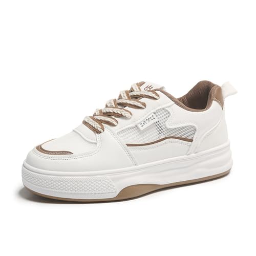 Damen Muffin Thick Bottom Trainer Mode Casual Vielseitig Retro Cushioning Sportschuhe Mesh Atmungsaktiv Höhe erhöhen Outdoor Reisen Sportschuhe von ERICAT