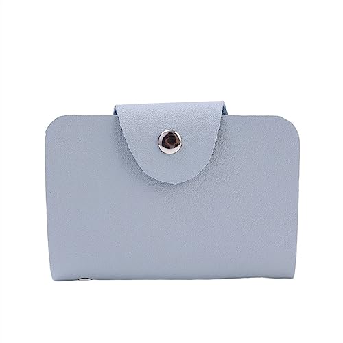 ERICAT 24 Slots Kartenhalter Tasche Fall Frauen Männer Kredit-ID-Karten-Organizer (Color : Sky Blue) von ERICAT