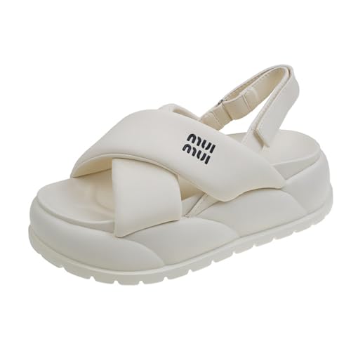 Damen Fee Stil Muffin Thick Bottom Sport Sandalen Vielseitig Einfache Mode Fee Stil Sport Sandalen Damen Fee Stil Muffin Thick Bottom Sport Sandalen Vielseitig Einfache Mode Fee Stil Sport Sandalen von ERICAT