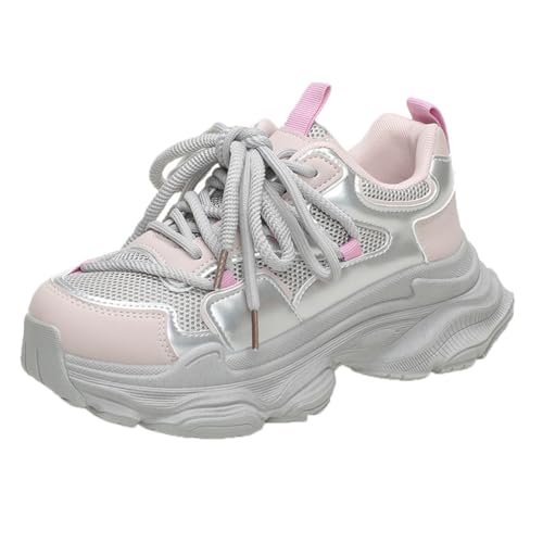 ERICAT Damen Lila Turnschuhe Anti Slip Cushioning Trainer Sommer Komfortable Atmungsaktive Mesh Schuhe Outdoor Casual Running Sport Gym Workout Schuhe von ERICAT