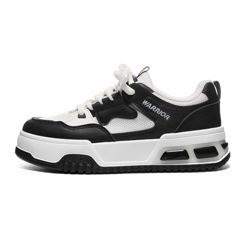 Damen Low-Top-Trainer Dicke Sohle Hohe Mode Leichte Einfache Lace-up-Trainer Vielseitig Mesh Atmungsaktiv Dünne Fahrschuhe von ERICAT