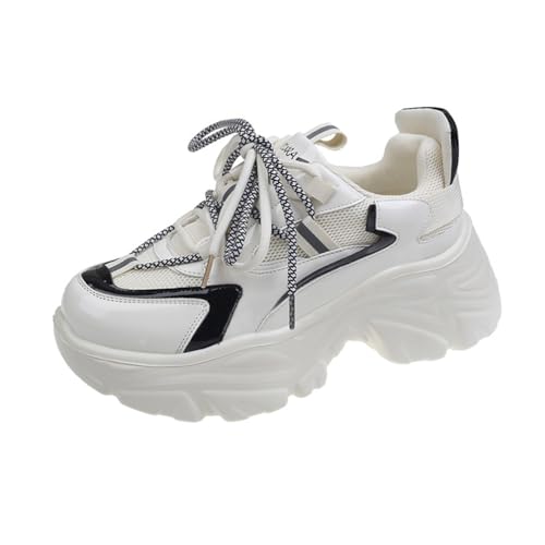 ERICAT Draußen Sports Freizeitschuhe Weiche Sohlen Leichte Atmungsaktive Laufschuhe Dicke Sohle Höhenvergrößernde Turnschuhe Mode Retro Turnschuhe ERICAT Draußen Sports Freizeitschuhe Weiche Sohlen Leichte Atmungsaktive Laufschuhe Dicke Sohle Höhenvergrößernde Turnschuhe Mode Retro Turnschuhe von ERICAT