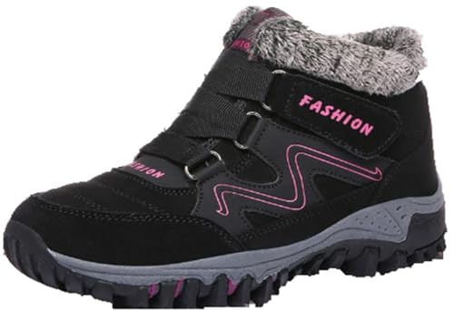 Paar Große Größe Schneestiefel wasserdichte Frauen Wanderstiefel Herbst und Winter Baumwollstiefel Männer rutschfeste Verschleißfeste Laufschuhe Anti-Kollision Zehe von ERICAT