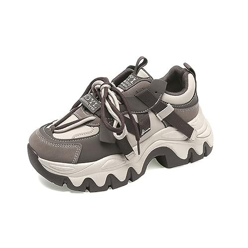 Runde Kopf Pops Schuhe Weibliche Mode Kleine Leute Casual Thick Bottom Sportschuhe Weibliche Schuhe Mode Vielseitig von ERICAT