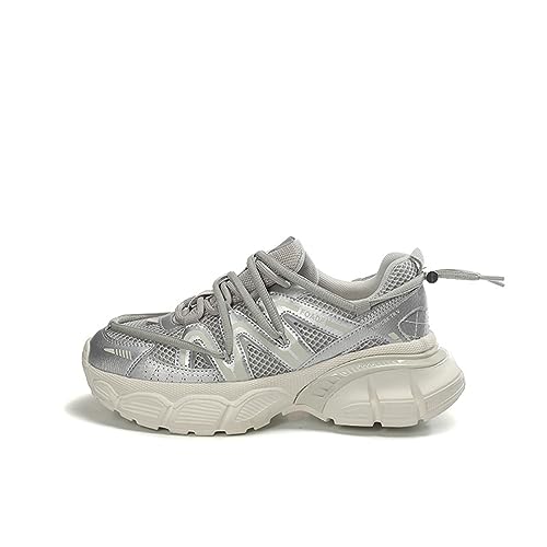 ERICAT Weiche, Bequeme Daddy-Schuhe Atmungsaktive, leichte, rutschfeste, verschleißfeste Sportschuhe mit dickem Boden, die den weichen Boden der Freizeitschuhe erhöhen von ERICAT