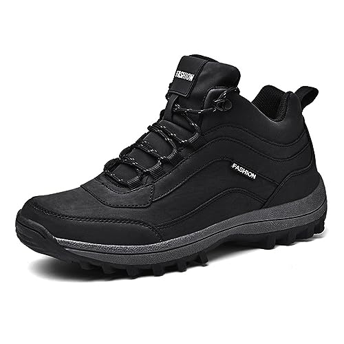 ERICAT Women's Large Size Outdoor-Wanderschuhe rutschfeste High-Top-Wanderschuhe Bequeme Atmungsaktive Sportschuhe Schock Absorption Reiseschuhe von ERICAT