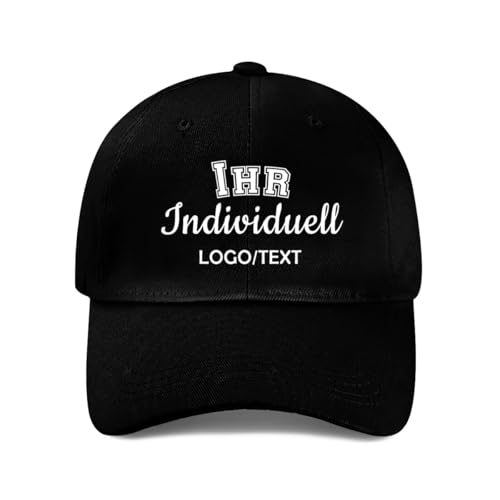 ERICAT personalisiert Cap personalisierte Basecap Baseball Cap mit Foto/Logo/Text gestalten Cap selbst gestalten,verstellbare Trucker-Kappe, lässige Sonnenschild-Kappe als Geschenk von ERICAT