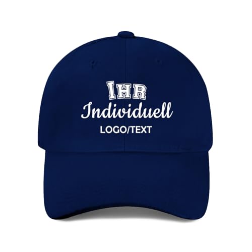 ERICAT personalisiert Cap personalisierte Basecap Baseball Cap mit Foto/Logo/Text gestalten Cap selbst gestalten,verstellbare Trucker-Kappe, lässige Sonnenschild-Kappe als Geschenk von ERICAT