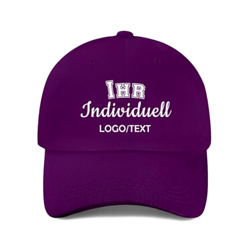 ERICAT personalisiert Cap personalisierte Basecap Baseball Cap mit Foto/Logo/Text gestalten Cap selbst gestalten,verstellbare Trucker-Kappe, lässige Sonnenschild-Kappe als Geschenk von ERICAT