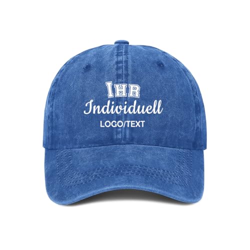 ERICAT personalisiert Cap personalisierte Basecap personalisierte Baseballkappe mit Foto/Logo/Text Cap selbst gestalten,personalisiert Klassische Trucker-Kappe für Männer Frauen von ERICAT