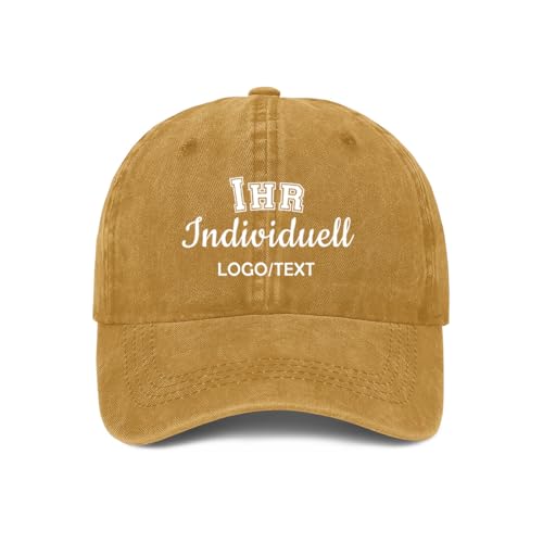 ERICAT personalisiert Cap personalisierte Basecap personalisierte Baseballkappe mit Foto/Logo/Text Cap selbst gestalten,personalisiert Klassische Trucker-Kappe für Männer Frauen von ERICAT