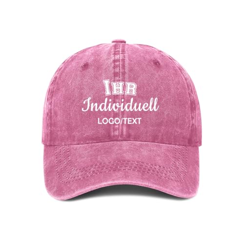 ERICAT personalisiert Cap personalisierte Basecap personalisierte Baseballkappe mit Foto/Logo/Text Cap selbst gestalten,personalisiert Klassische Trucker-Kappe für Männer Frauen von ERICAT