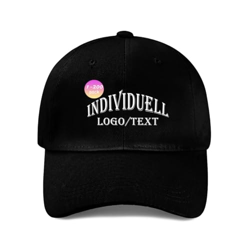 ERICAT personalisiert Cap personalisierte Basecap personalisierte Baseballkappe mit Foto/Logo/Text Cap selbst gestalten,personalisiert Klassische Trucker-Kappe für Männer Frauen von ERICAT