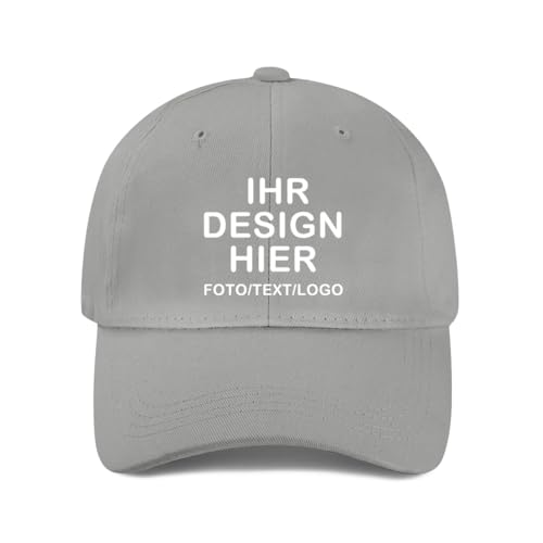 ERICAT personalisiert Cap personalisierte Basecap personalisierte Kappe personalisiertes Baseball Cap mit Foto/Logo/Text Kappe selbst gestalten Trucker Caps für Männer & Frauen in großen Mengen von ERICAT