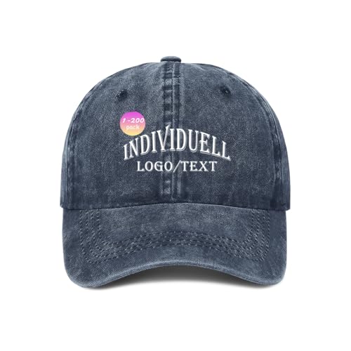 ERICAT personalisiert Cap personalisierte Basecap personalisierte Kappe personalisiertes Baseball Cap mit Foto/Logo/Text Kappe selbst gestalten Trucker Caps für Männer & Frauen in großen Mengen von ERICAT